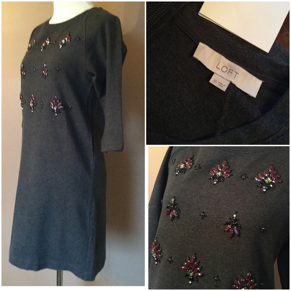Loft Beaded Dress